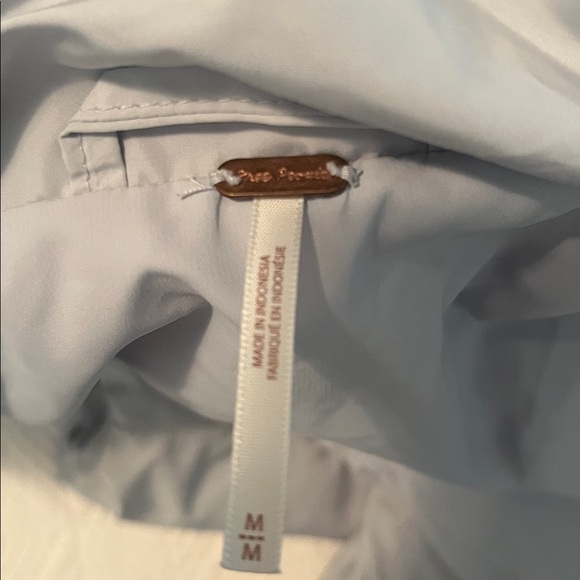 Free People Women's Light Gray Puffer Jacket - Picture 5 of 6